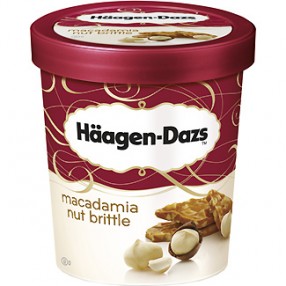 HAAGEN-DAZS nueces macadamia tarrina 460 ml